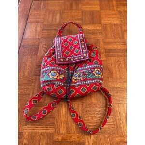Vera Bradley quilted backpack